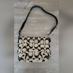 Coach C Monogram Duffle Tote Crossbody Shoulder Bag